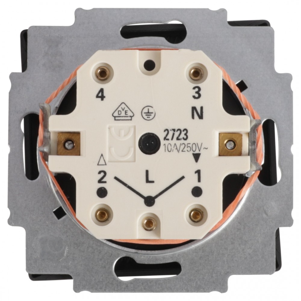 Busch-Jaeger Future Linear schakelaar inbouw - jaloezie - zwart