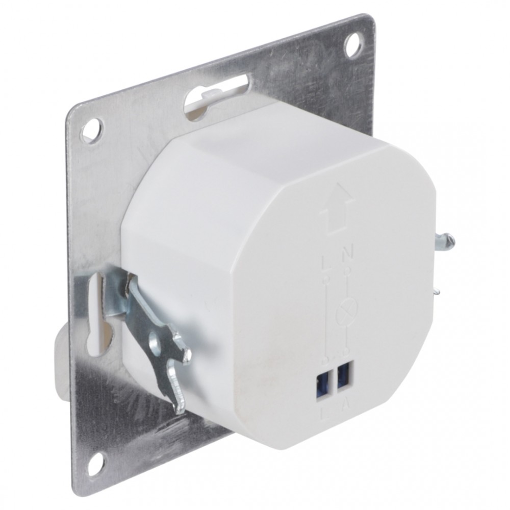 Q-Link S-Line bewegingsmelder inbouw - met schakelaar - polarwit