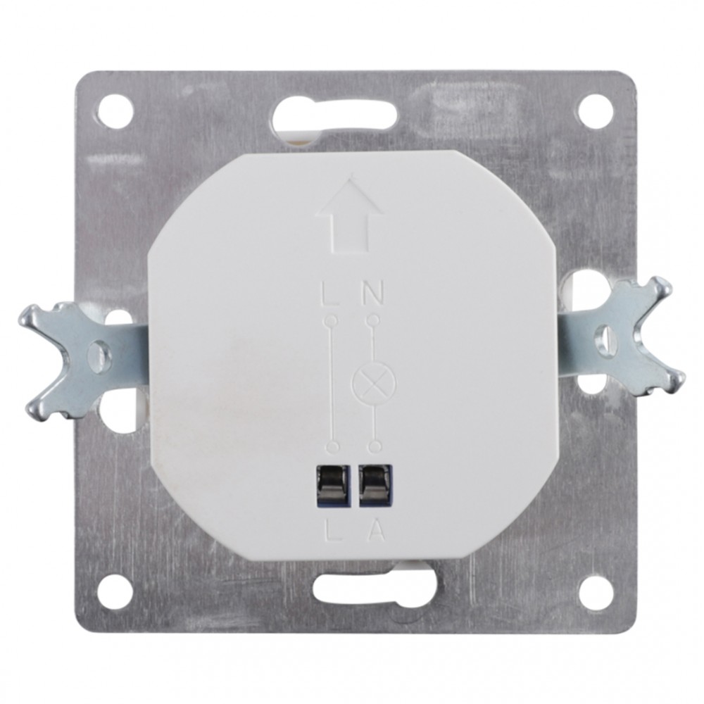 Q-Link S-Line bewegingsmelder inbouw - met schakelaar - polarwit