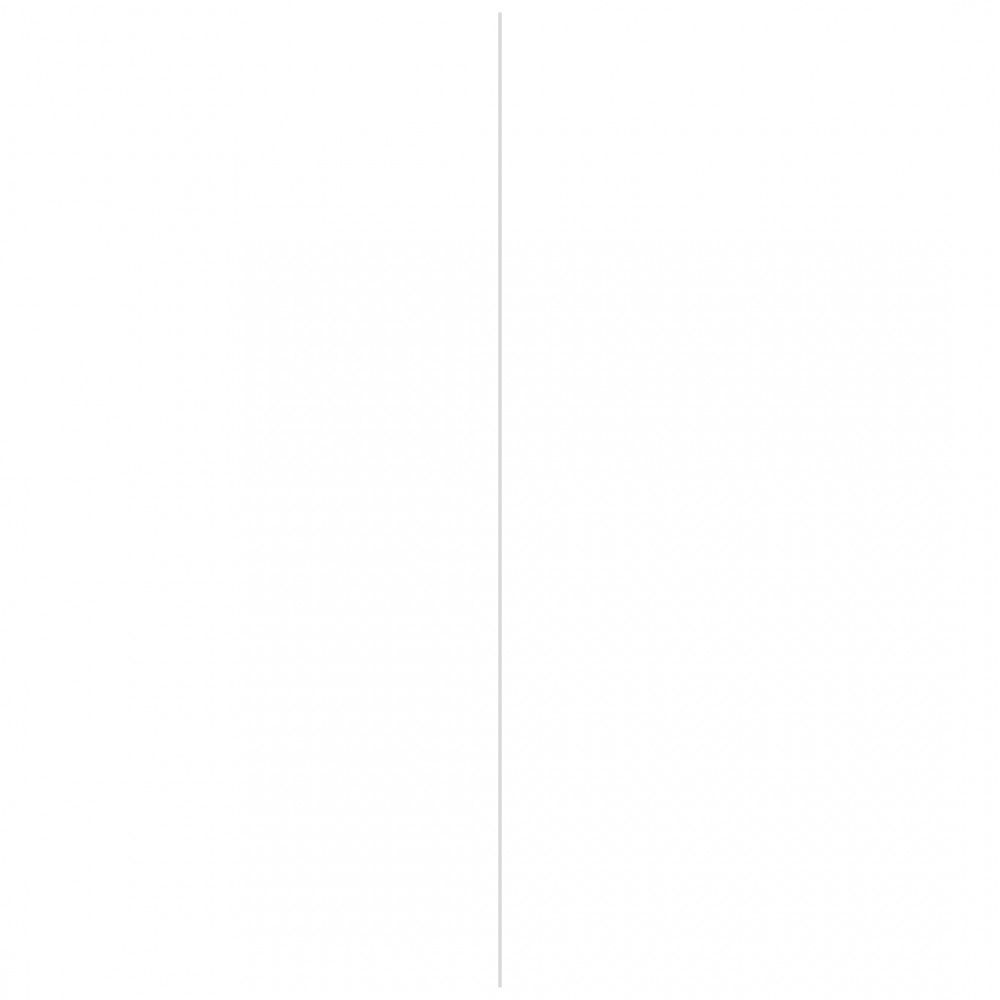 Agnes plint MDF wit stuc 8x45 mm 260 cm