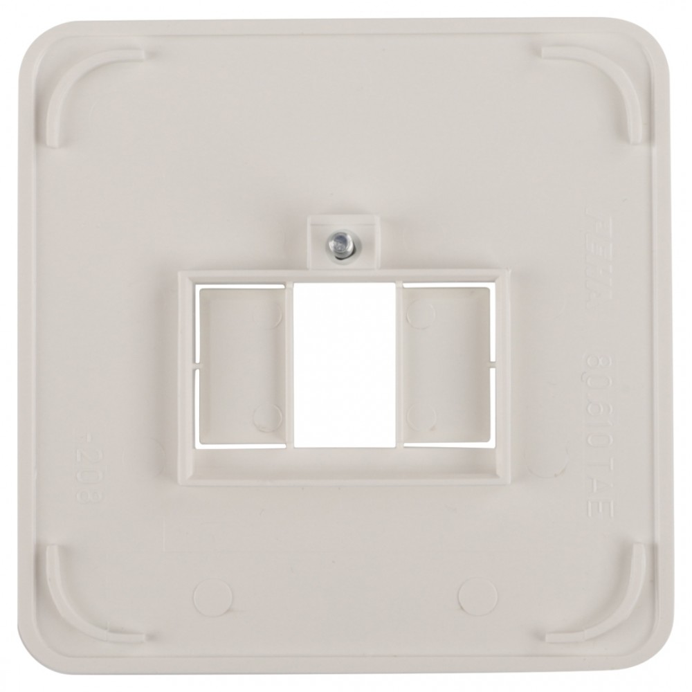 Peha Standard centraalplaat TAE/USB - polarwit