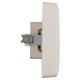 Peha Standard contactdoos inbouw - 2-voudig - randaarde - polarwit