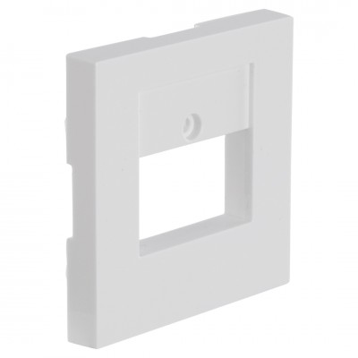 Q-Link S-Line afdekplaat TAE/USB - polarwit