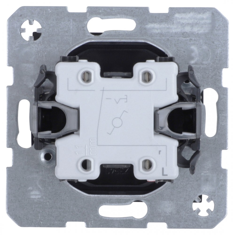 Berker S1 schakelaar inbouw - wissel - antraciet