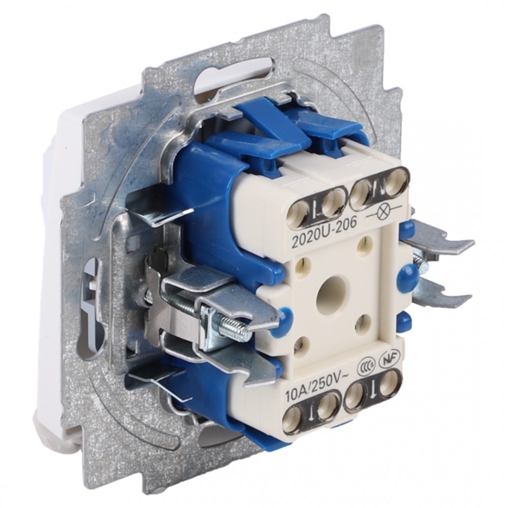 Busch-Jaeger Balance schakelaar inbouw - impuls - maakcontact - polarwit