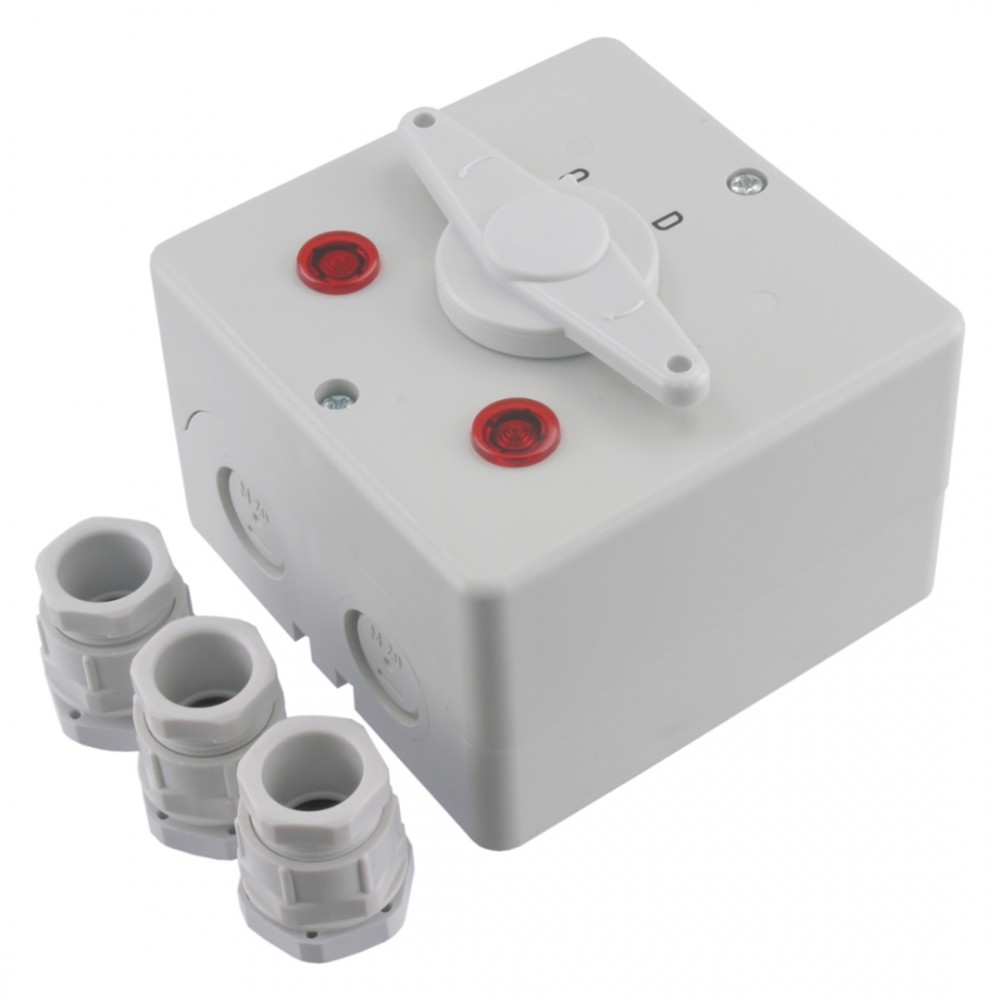 Q-link Wasmachine/droogmachineschakelaar grijs