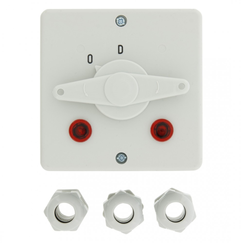 Q-link Wasmachine/droogmachineschakelaar grijs