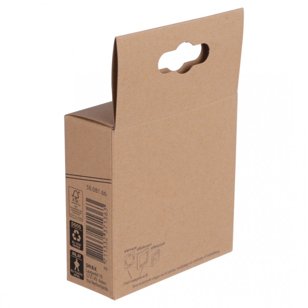 Jung AS500 centraalplaat TAE/USB - polarwit