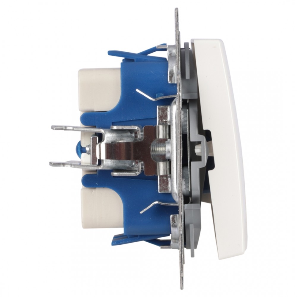 Busch-Jaeger Balance schakelaar inbouw - kruis - polarwit