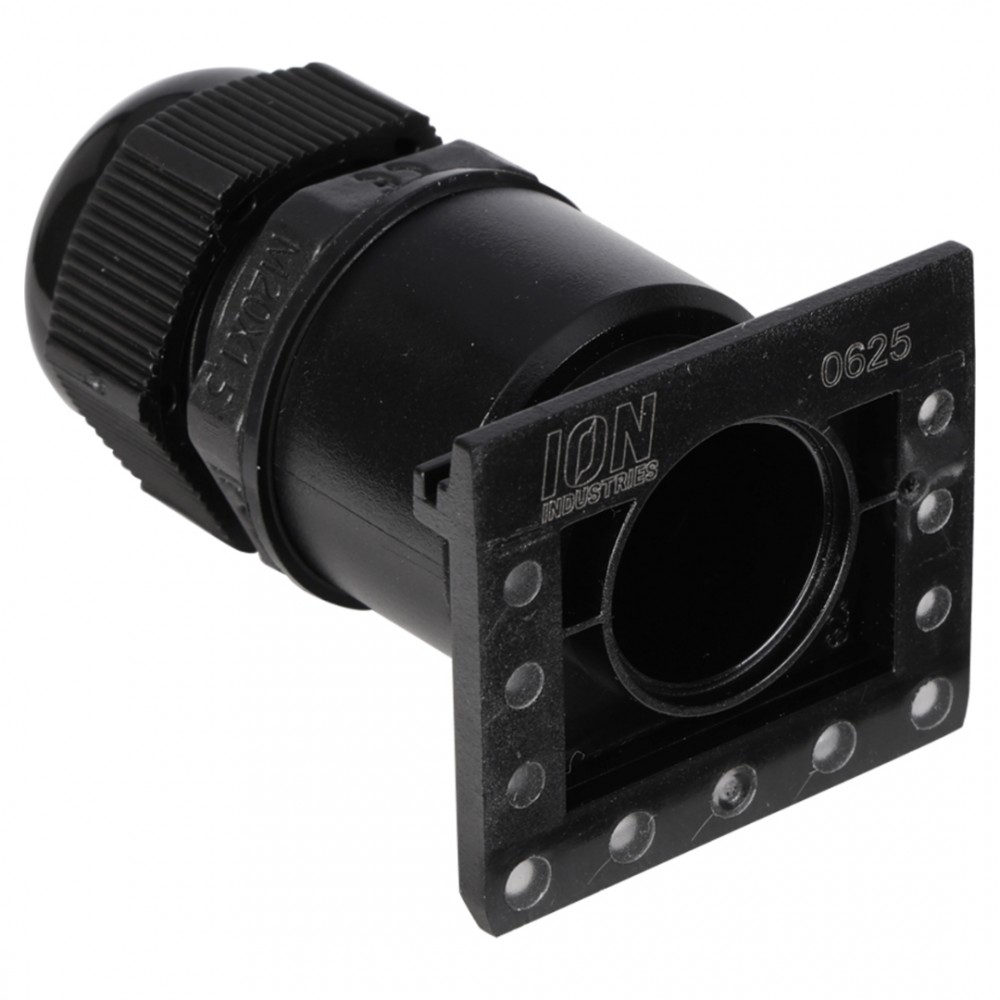 ION industries wartelinvoer kabel - M20 - zwart