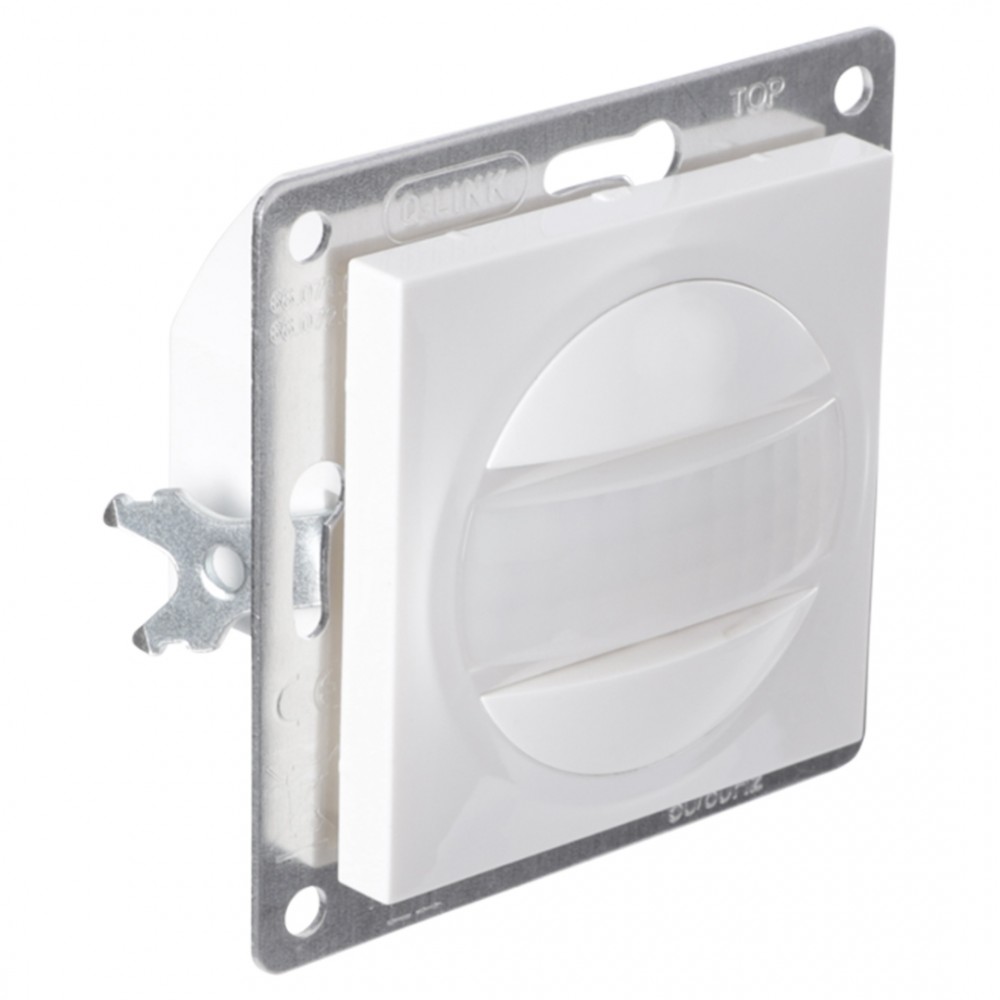 Q-Link S-Line bewegingsmelder inbouw - met schakelaar - polarwit