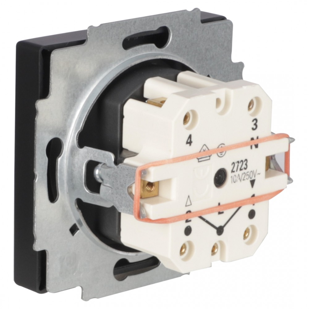 Busch-Jaeger Future Linear schakelaar inbouw - jaloezie - zwart