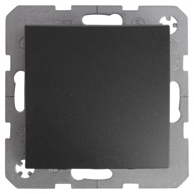 Berker S1 schakelaar inbouw - kruis - antraciet
