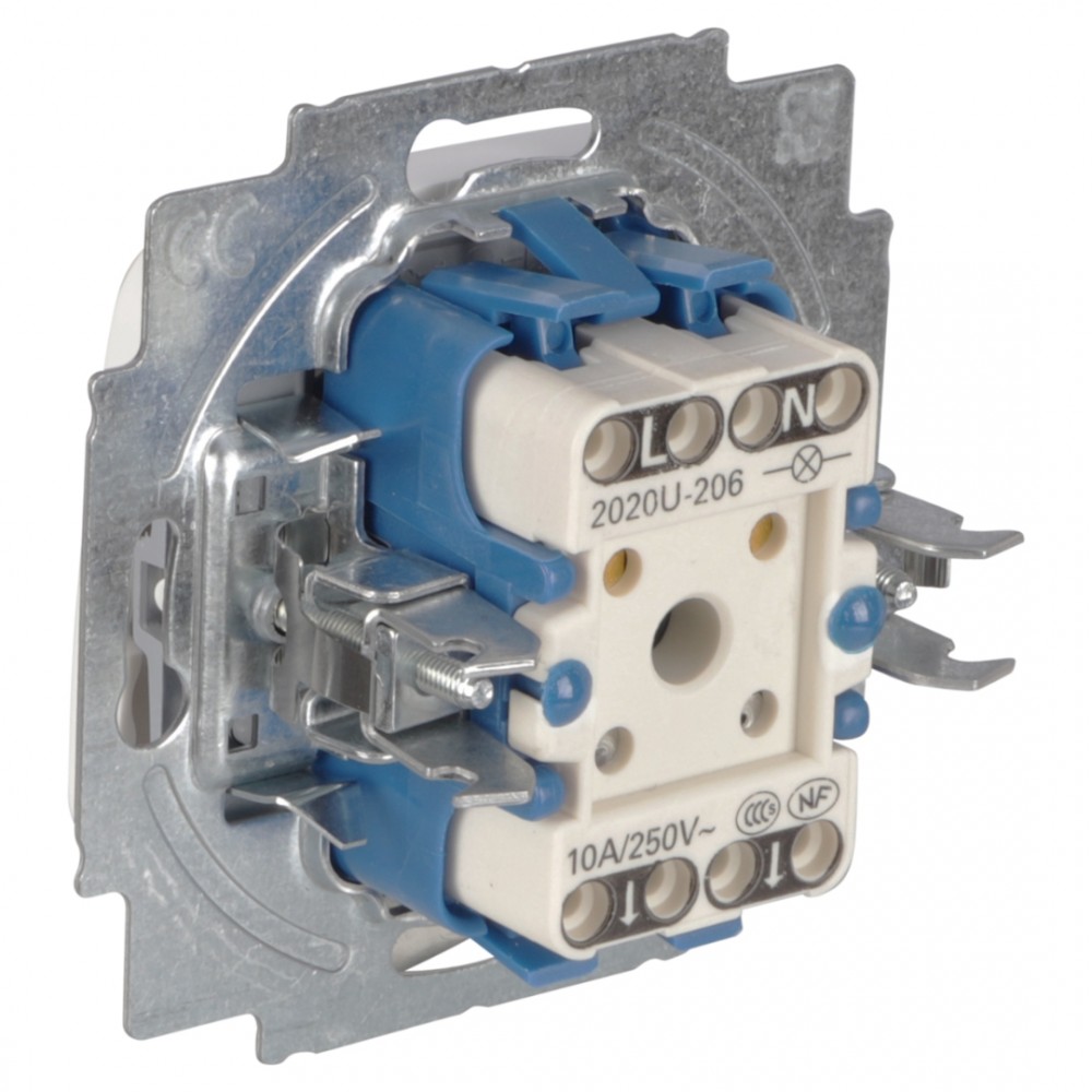 Busch-Jaeger Reflex schakelaar inbouw - impuls - maakcontact - polarwit