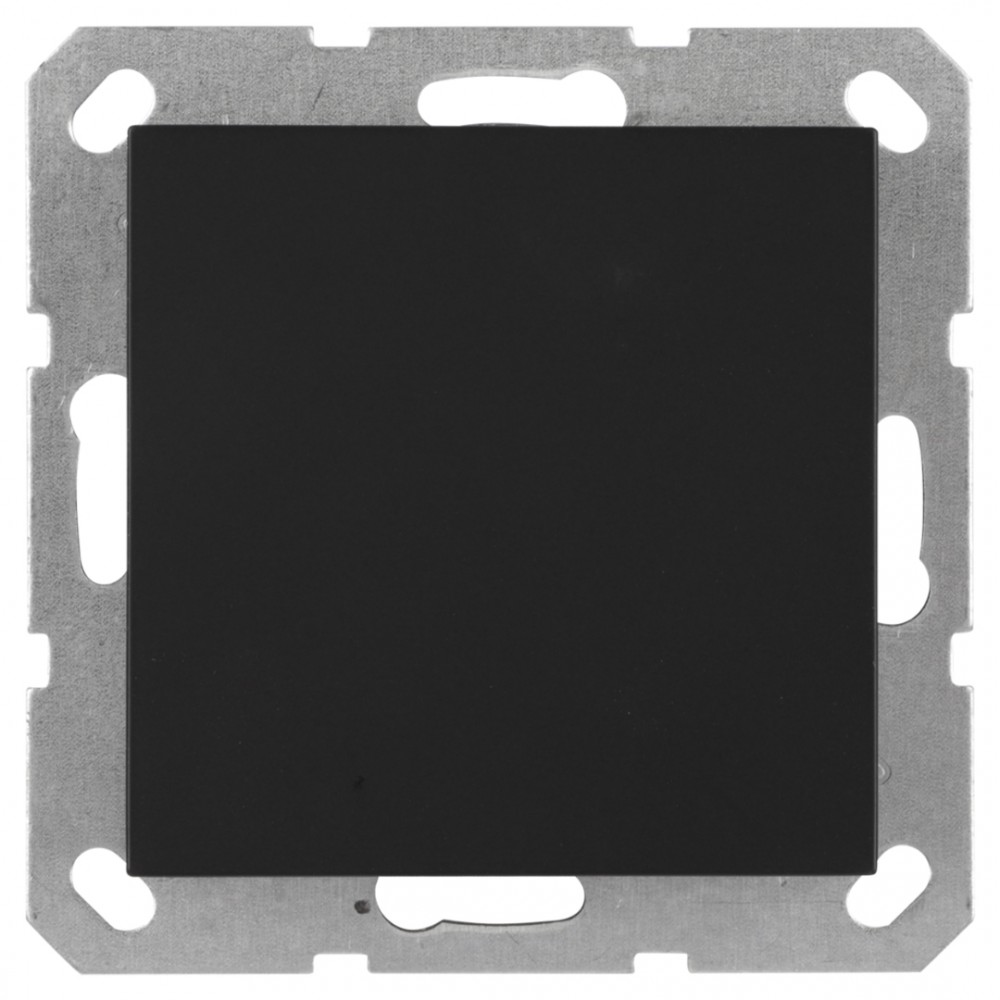 Q-Link S-Line blindplaat inbouw - zwart