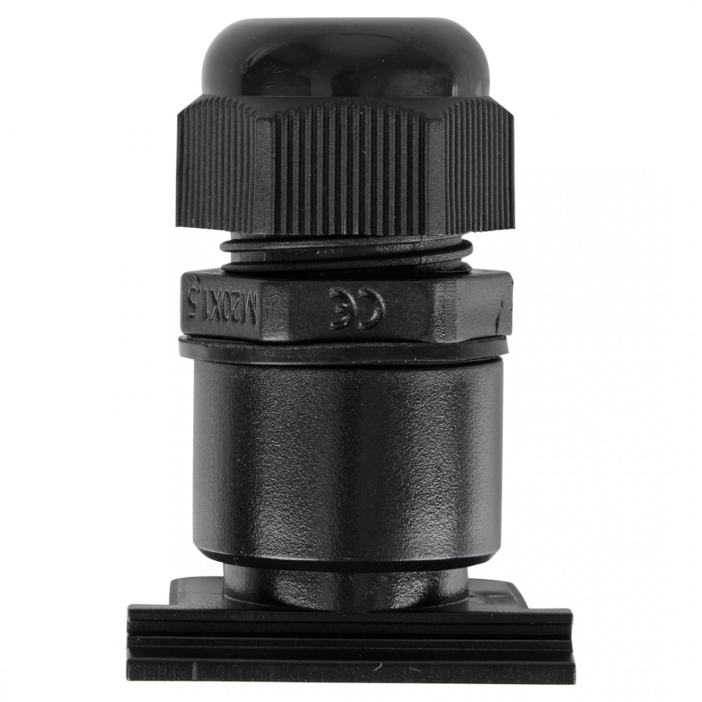 ION industries wartelinvoer kabel - M20 - zwart