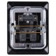 Q-Link combinatie inbouw - serie - met schakelaar - zwart