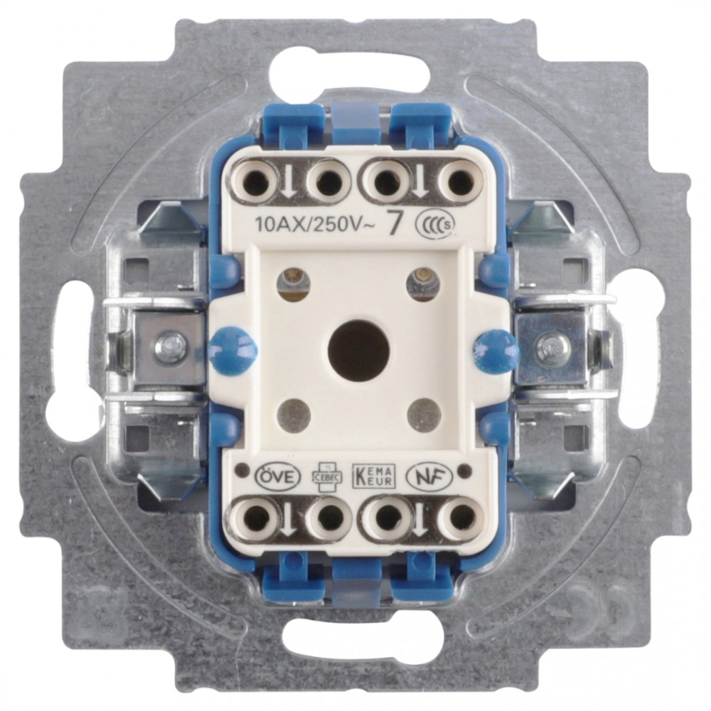 Busch-Jaeger Reflex schakelaar inbouw - kruis - polarwit