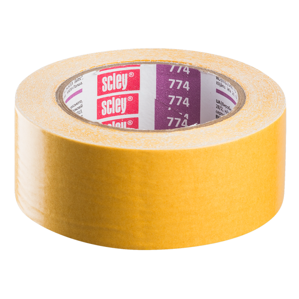 Scley Dubbelzijdig Tape Extra Sterk Vloertape 48mm 25 meter