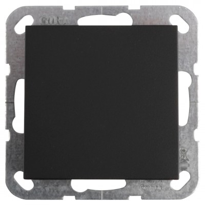 Gira E2 schakelaar inbouw - wissel - zwart