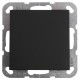 Gira E2 schakelaar inbouw - wissel - zwart