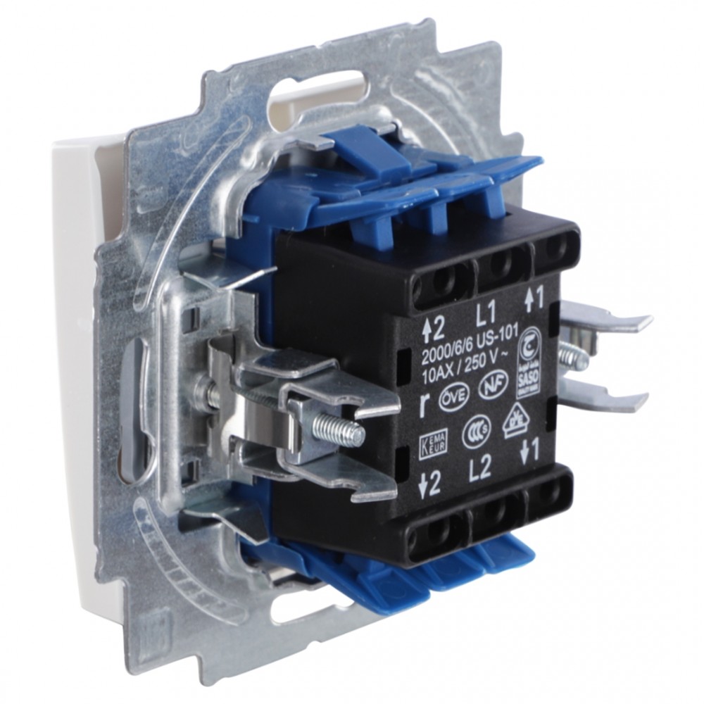 Busch-Jaeger Balance schakelaar inbouw - wissel/wissel - polarwit