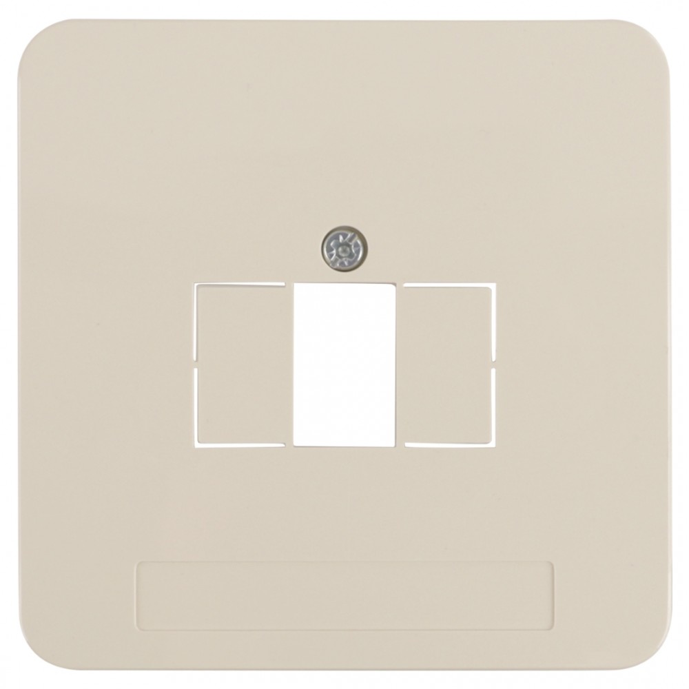 Peha Standard centraalplaat TAE/USB - crème