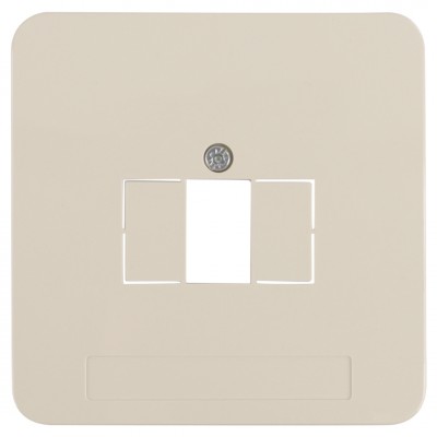 Peha Standard centraalplaat TAE/USB - crème