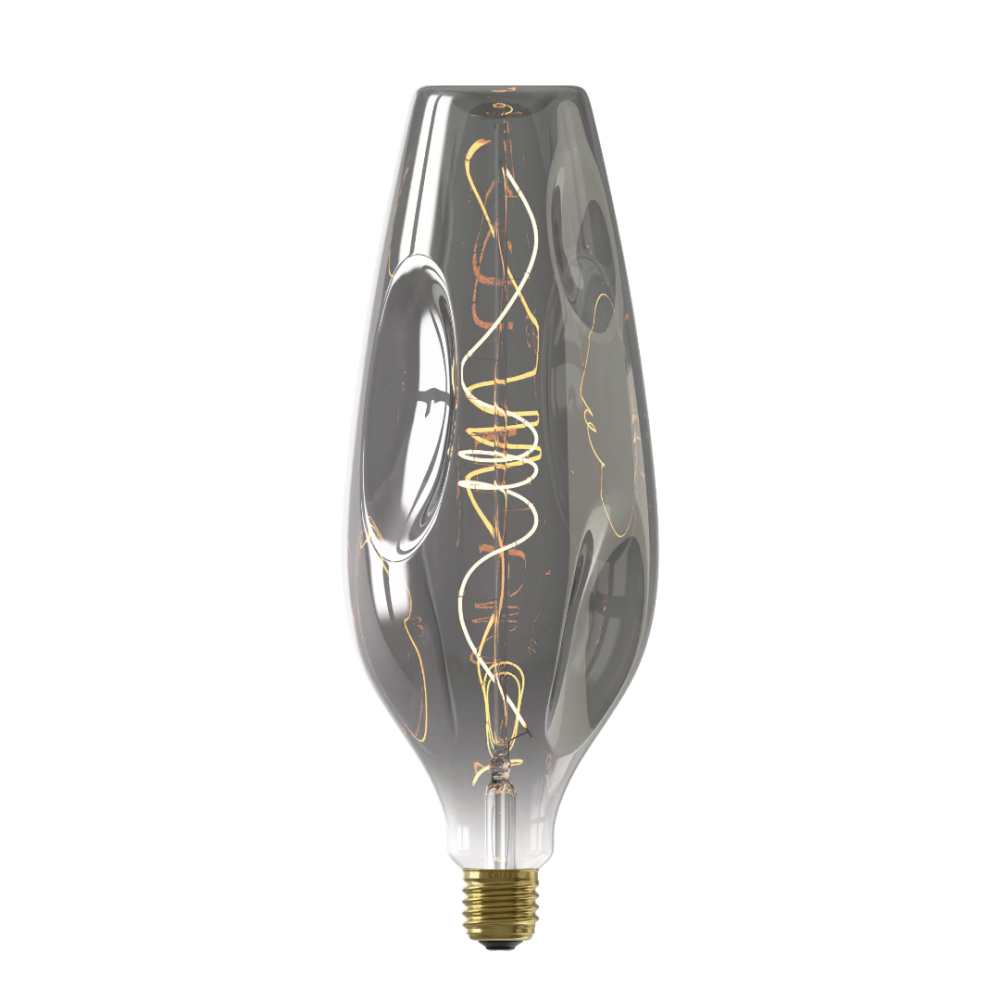 Calex XXL Barcelona LED Lamp Titanium - E27 - 4W - Dimbaar