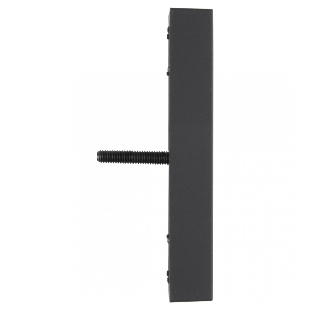 Gira E2 centraalplaat radio/tv - zwart