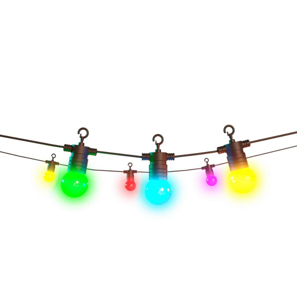 Calex Smart Buitenlichtsnoer- 15 lampen - RGBIC+CC