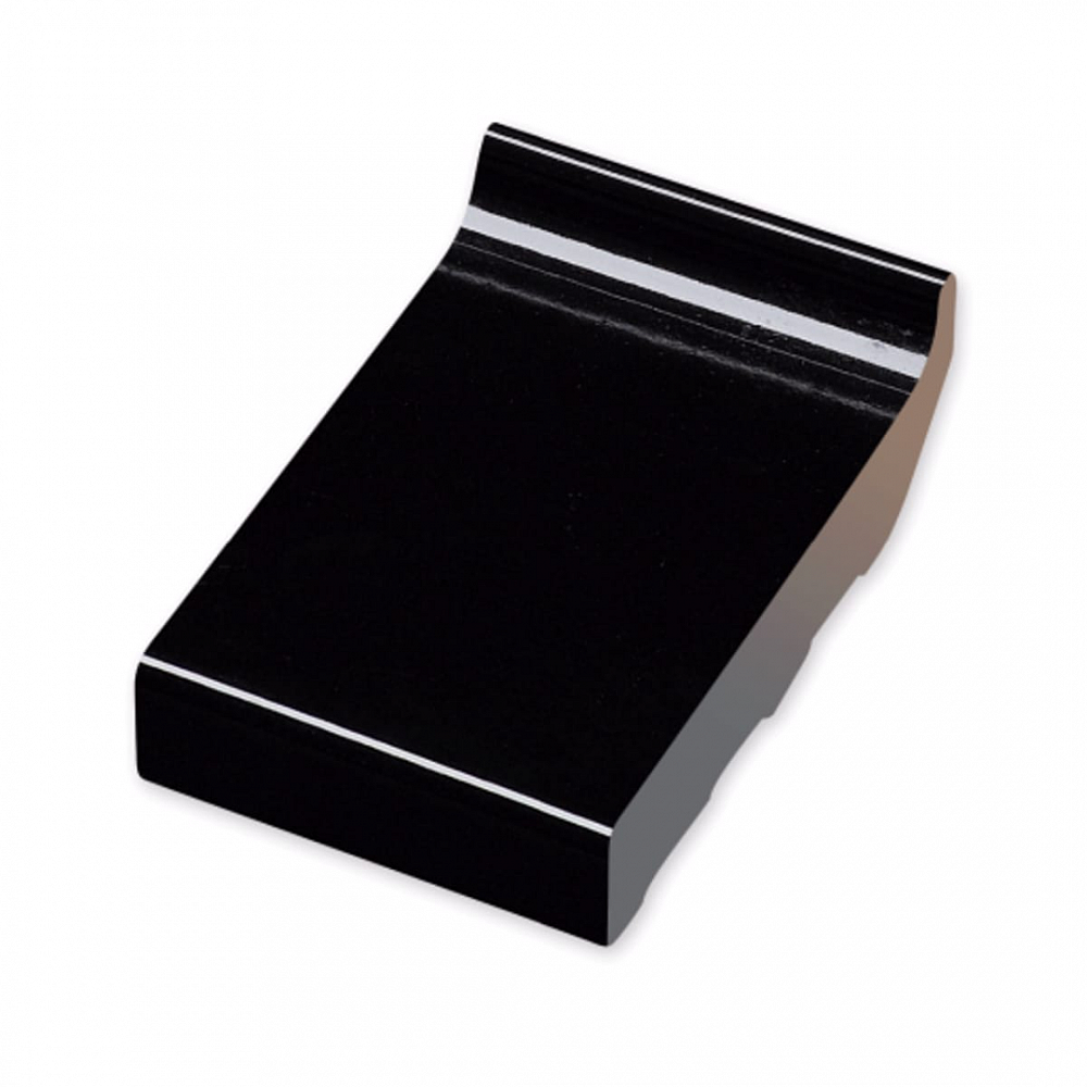 Kloosterwaard Raamdorpel 16cm Zwart Hoogglans 20mm Kering (per stuk)