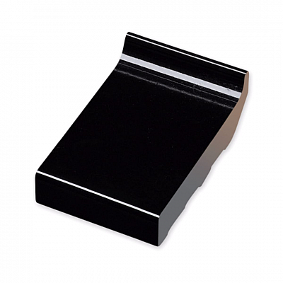 Kloosterwaard Raamdorpel 16cm Zwart Hoogglans 20mm Kering (per stuk)