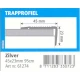 trapprofiel 45x23mm aluminium