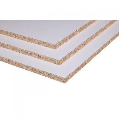 Spaanplaat wit structuur pefc 250x125 cm 8 mm